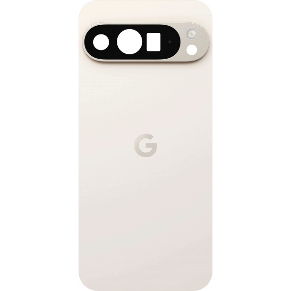 Org Klapka baterie Originální zadní zadní kryt pro Pixel 9 Pro XL (bílá)