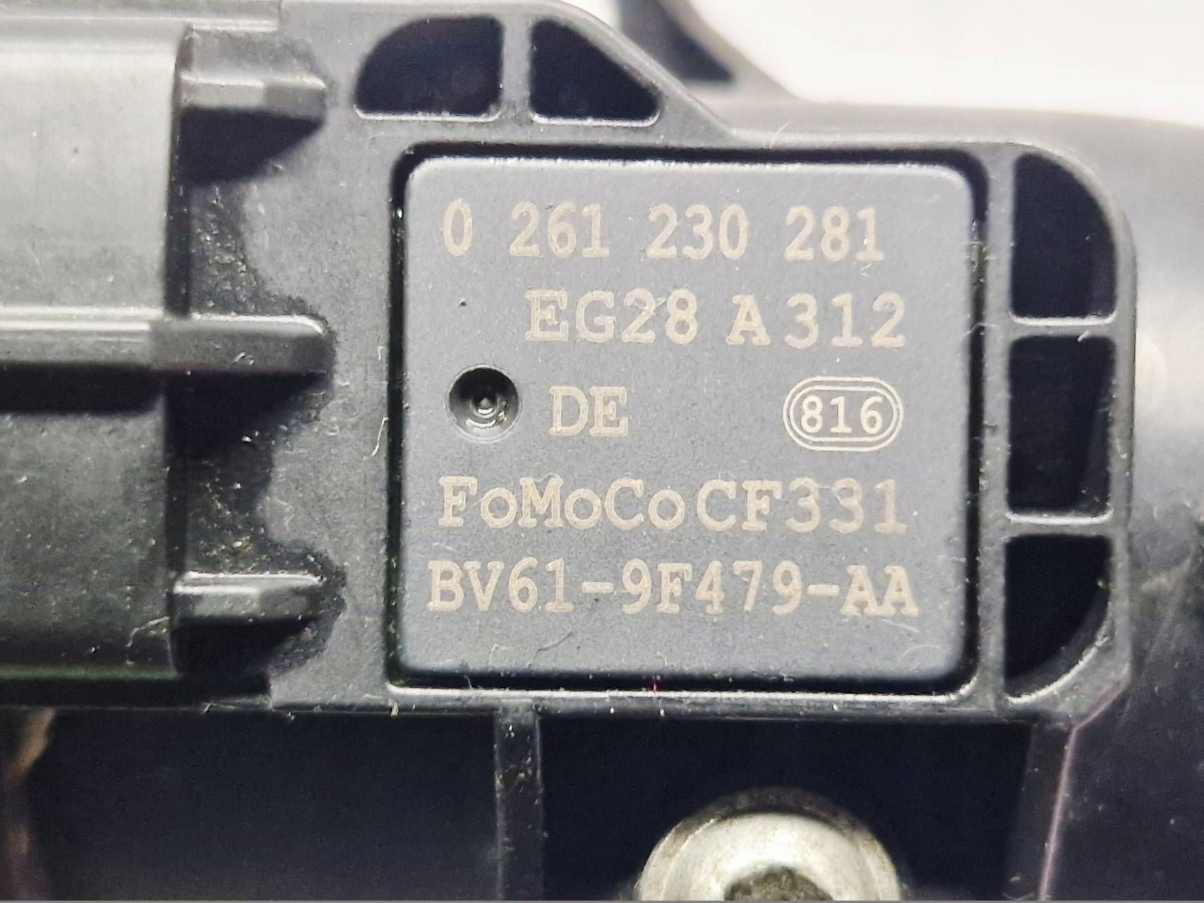 pipe air sensor MAP Ford Fiesta MK7 LIFT 1.0 ECOBOOST BV619F479AA