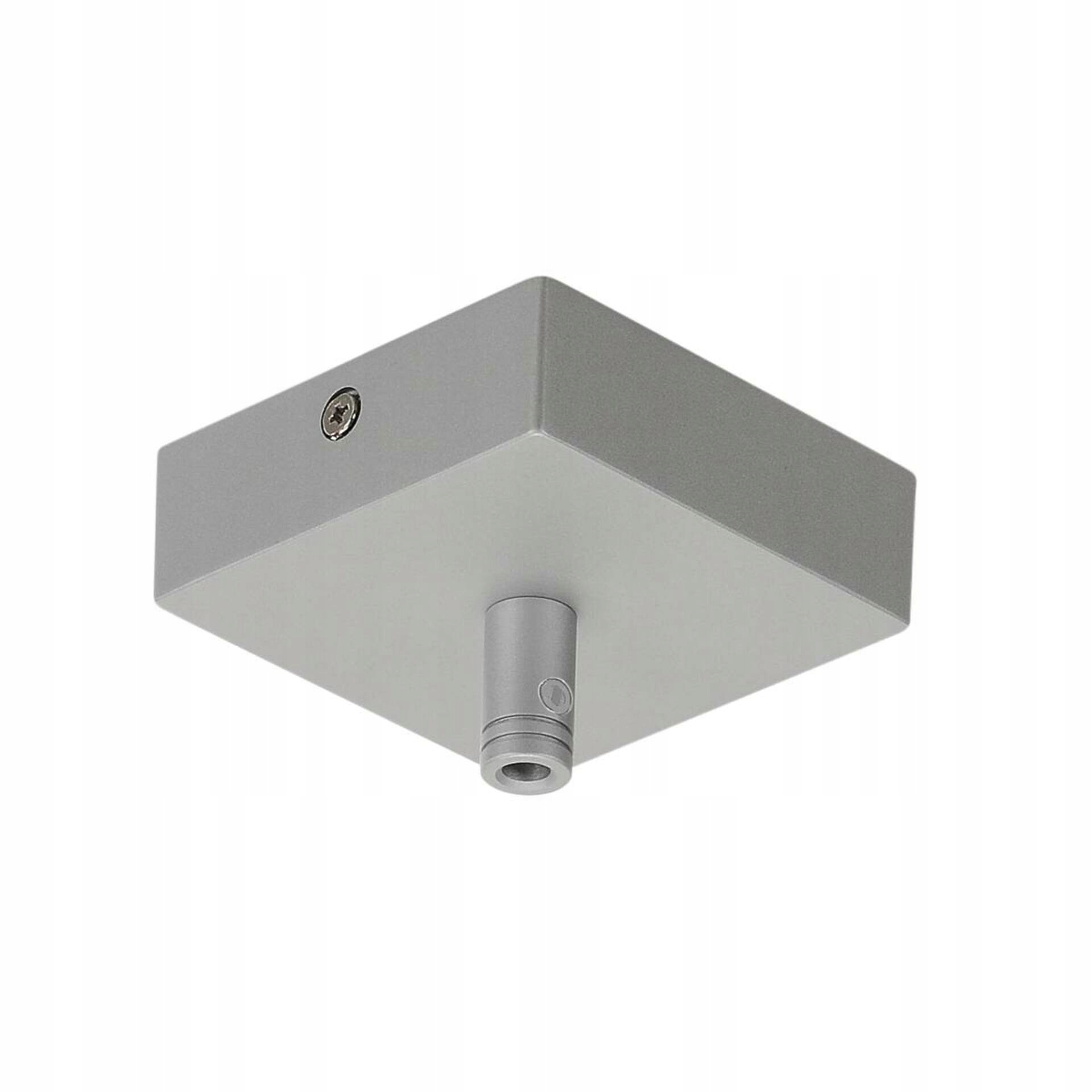 Stropní rozeta Slv Glenos stříbrná hliník 8,5x8,5cm IP20