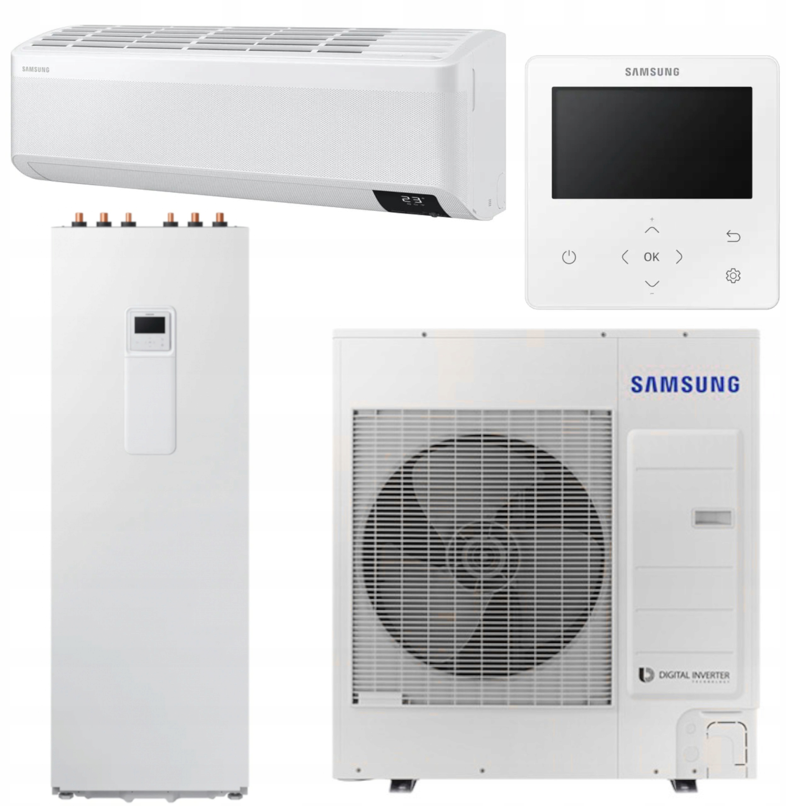 SAMSUNG POMPA CIEPŁA TDM PLUS 9 kW+klima WINDFREE