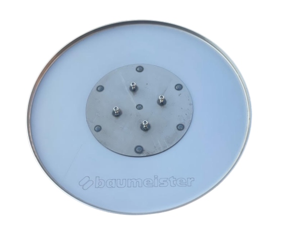 Talerz zacierający K-600 na śruby zamiennik