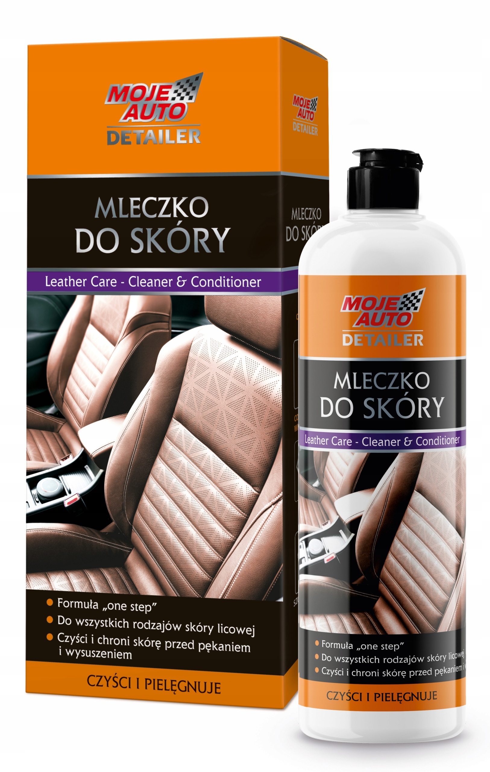 

Moje Auto Detailer Mleczko Do Czyszczenia Skóry