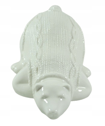 

FIGURKA_ŚWIĄTECZNA_ceramiczna NIEDŹWIEDŹ_miś_14 cm