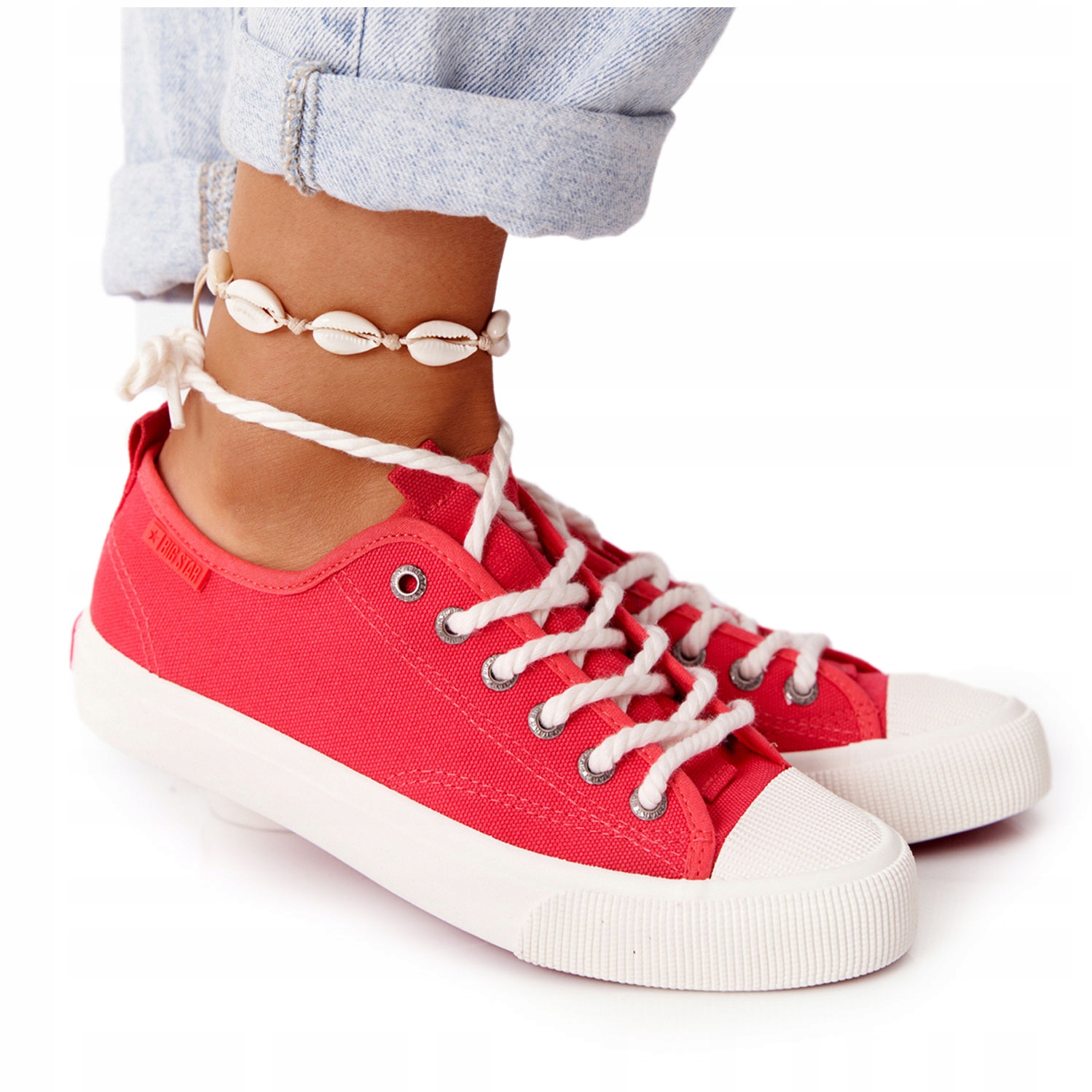 

Damskie Trampki Big Star FF274185 Czerwone 38