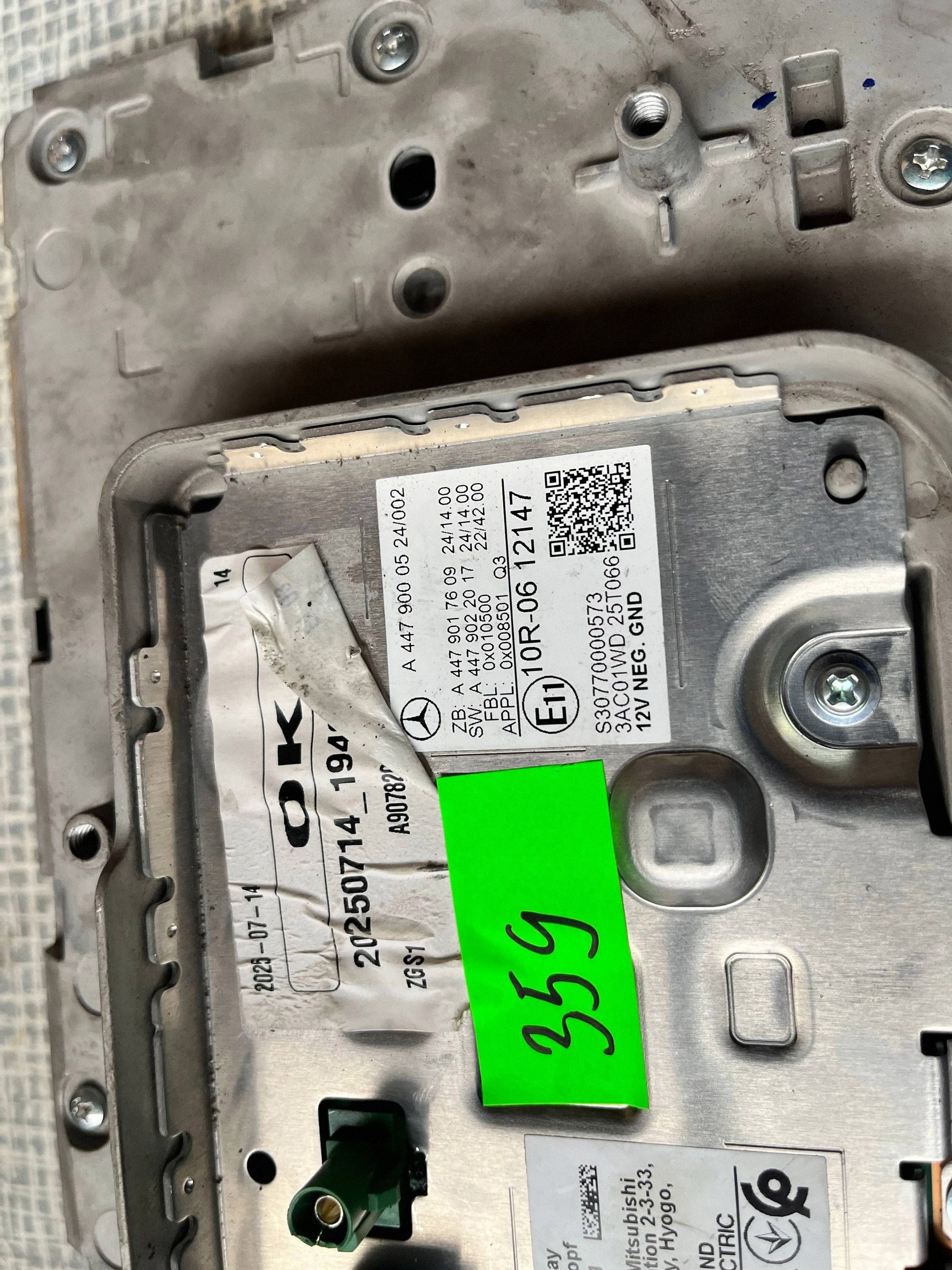 MERCEDES SPRINTER W907 display navigation devices 4479008522 @M