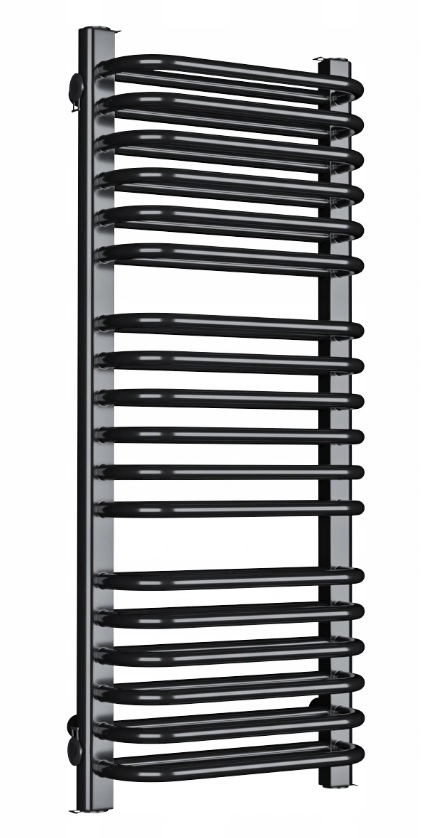 

Grzejnik Łazienkowy Deco 720/550 Czarny Połysk