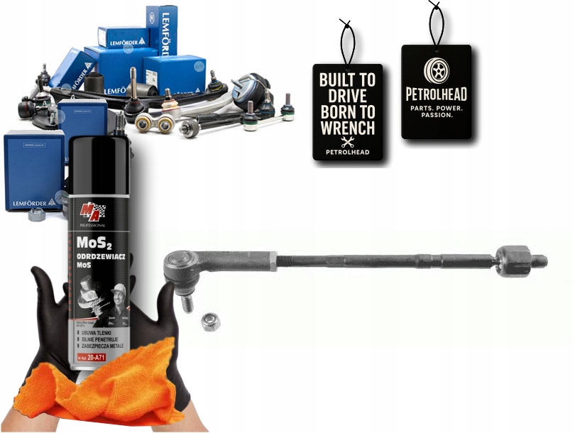 Tyč Řízení Vw GOLF4 Bora Le Lemforder #Petrolhead Pro+ Kit1