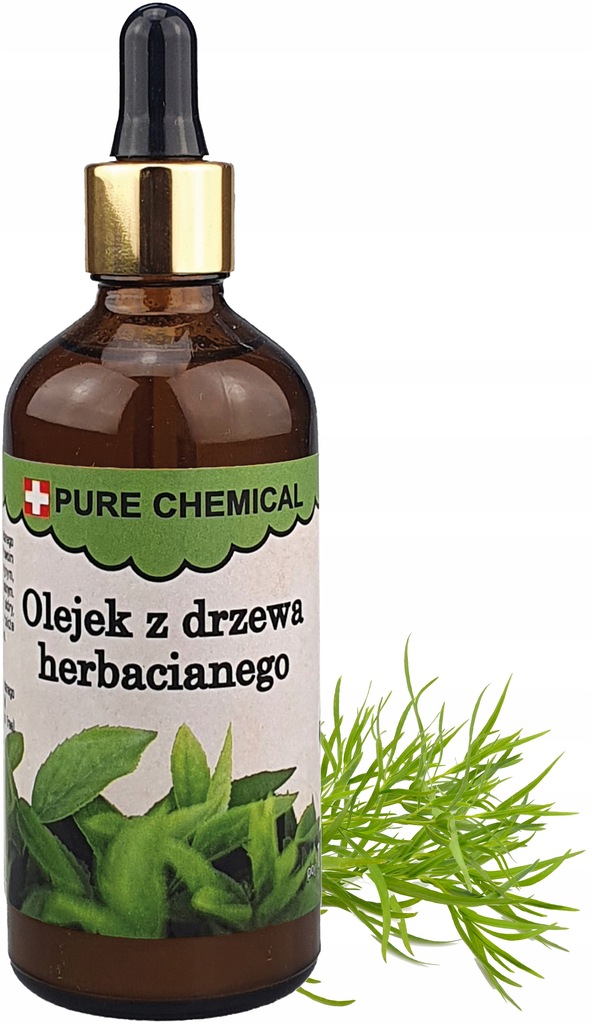 Olejek Z Drzewa Herbacianego Eteryczny 100ml Do Paznokci Włosów Na Trąndzik