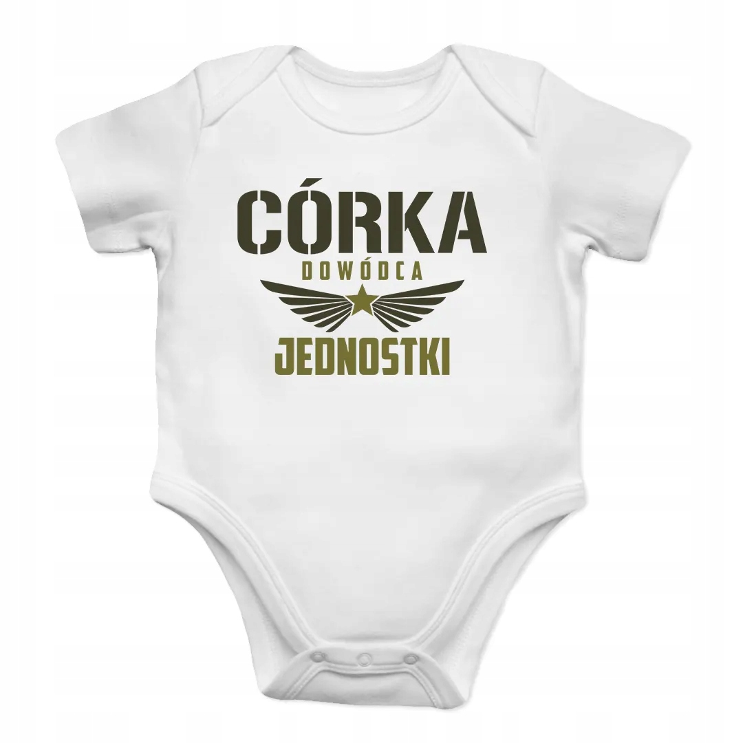 

Córka Dowódca Jednostki - zabawne body dziecięce