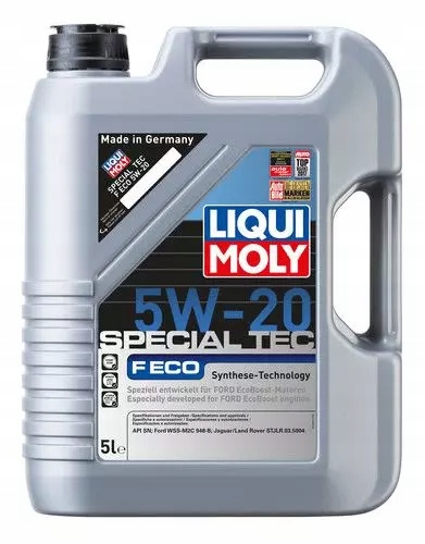 LIQUI MOLY SPECIAL TEC F ECO 5W20 ECOBOOST 8L Waga produktu z opakowaniem jednostkowym 0 kg