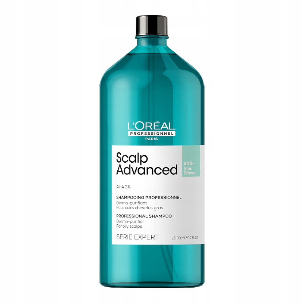 Szampon Oczyszczający Do Włosów Przetłuszczających Się Loreal Scalp 1500 ML