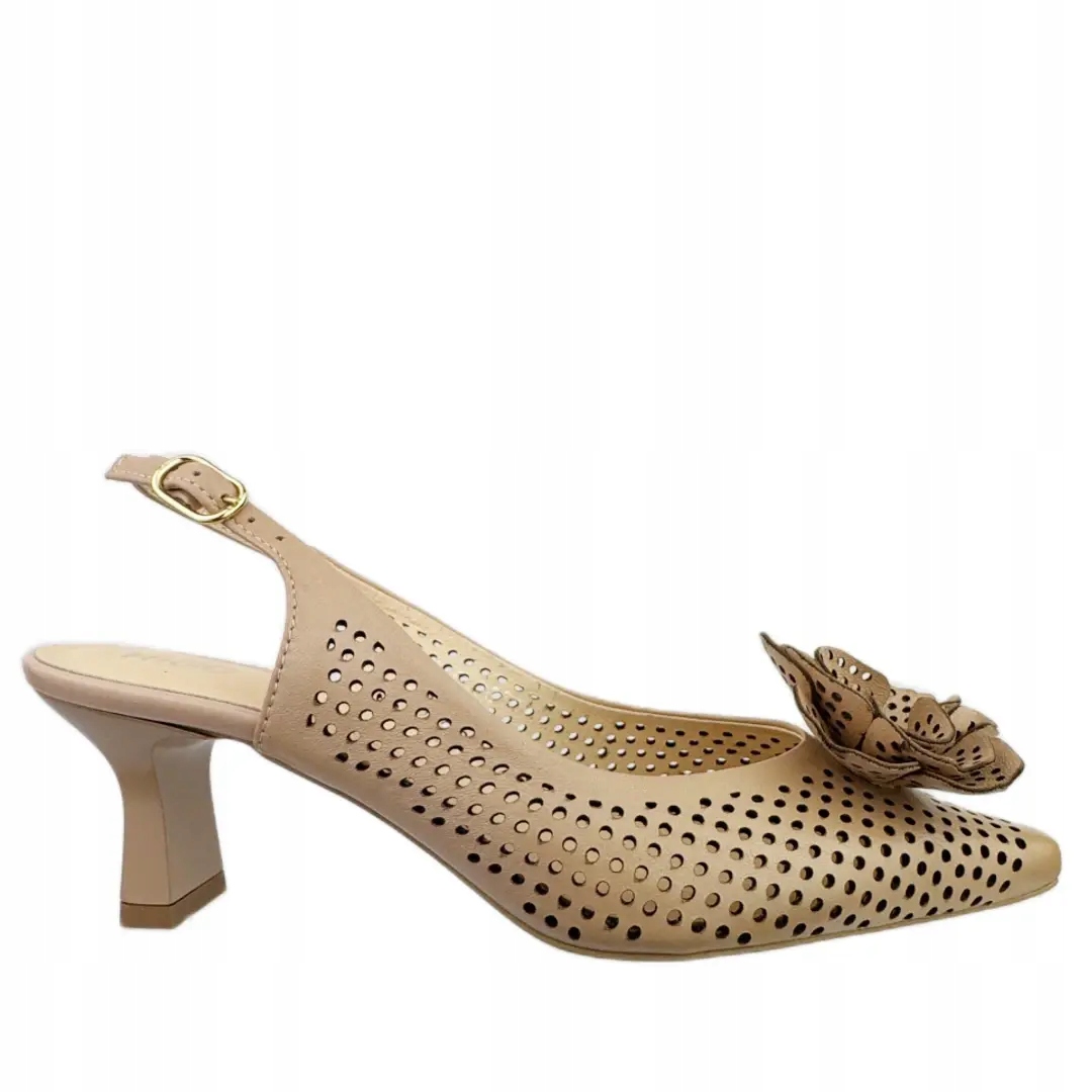 Dámské sandály Higo 3066 BEIGE344 béžové 39, Béžová
