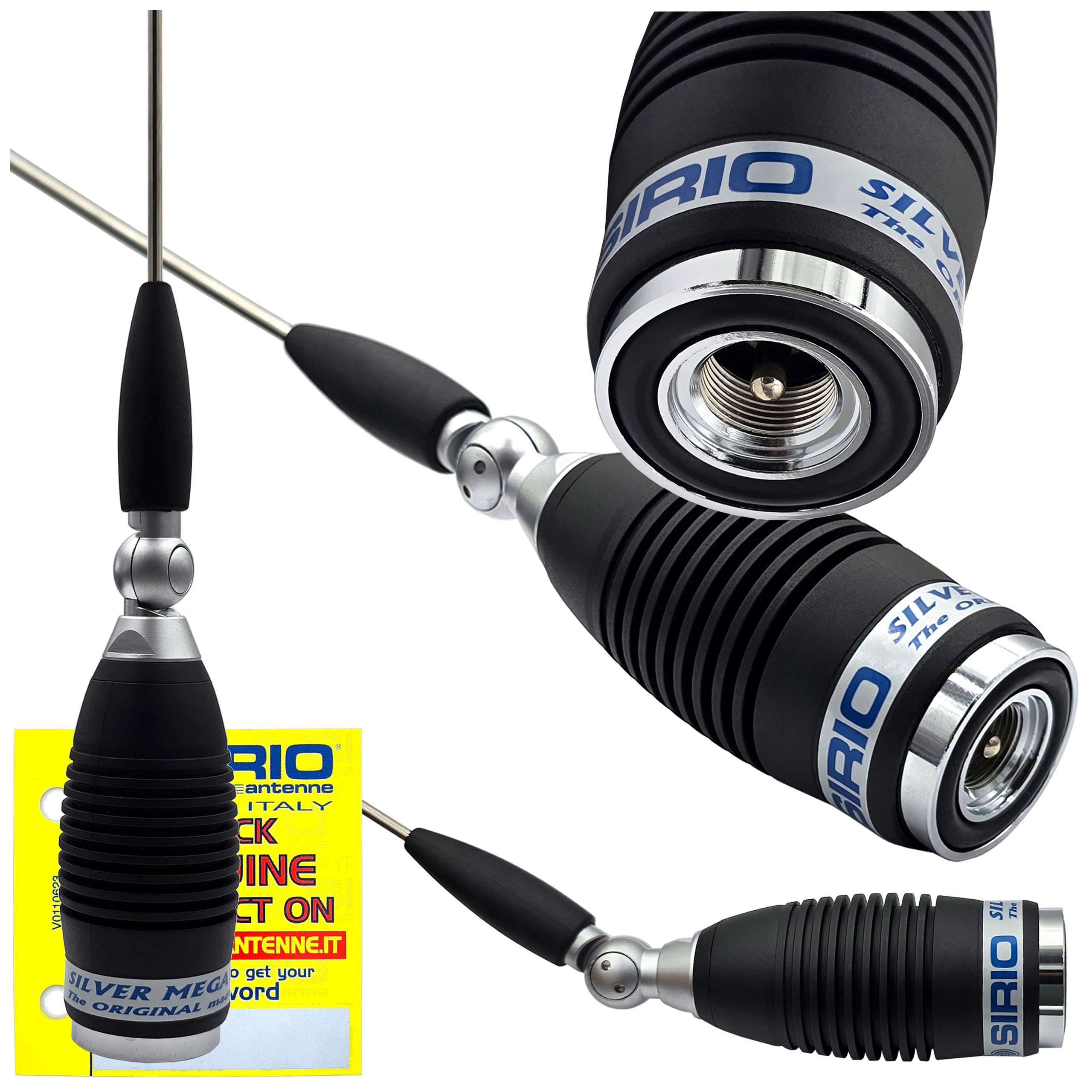 Cb anténa Sirio Megawatt 3000 Pl výkonná 174 cm výkon lehká