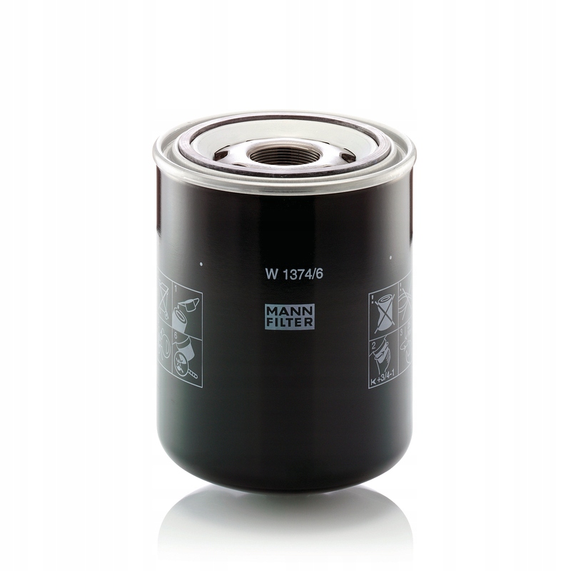 1374/6 - Фильтр гидравлического / трансмиссионного масла MANN FI