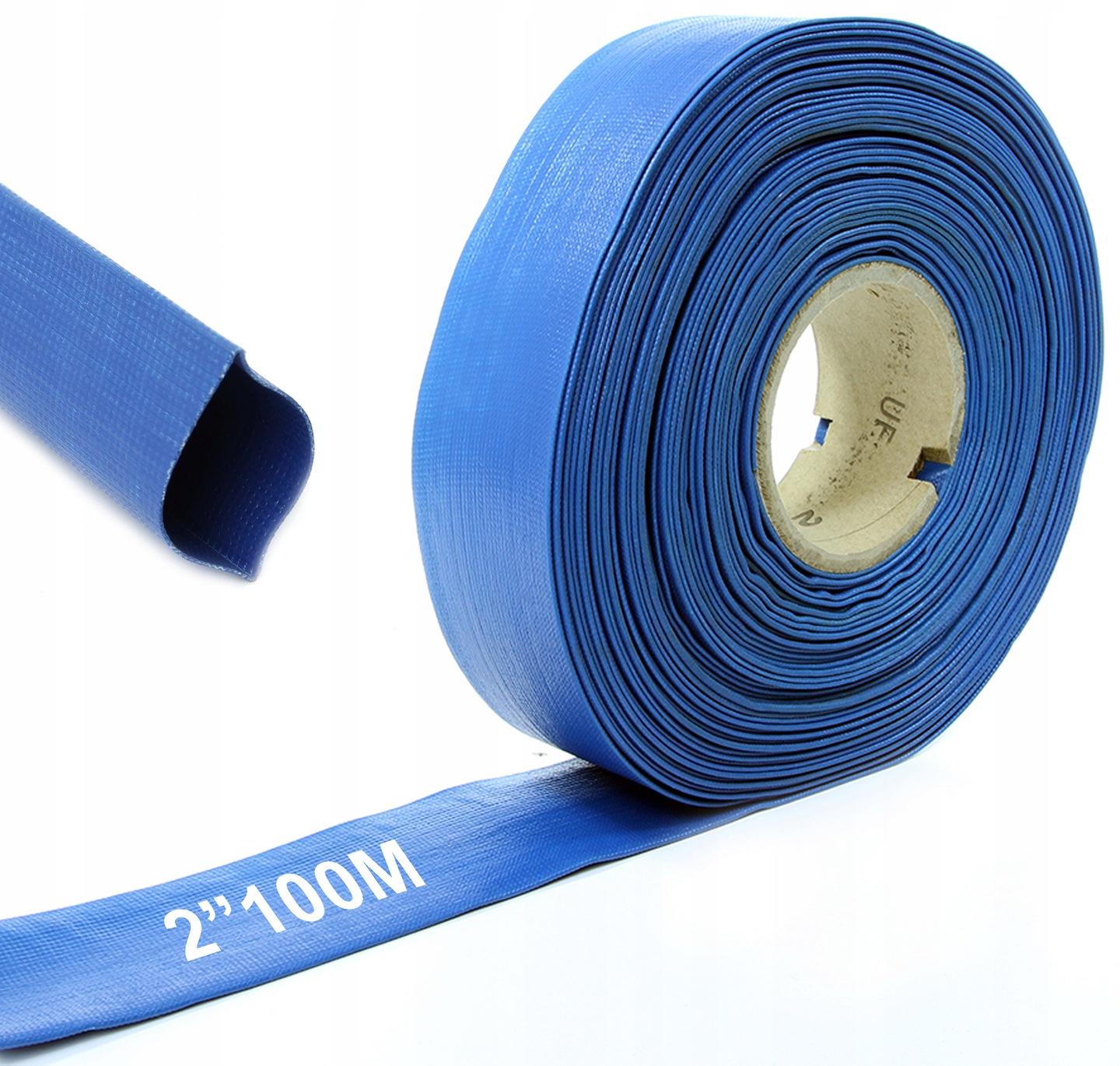 Hadica Na Vodu Žumpa Gumová Hasičská Pumpa 2 Palce 100 M 2'' Silné Pvc