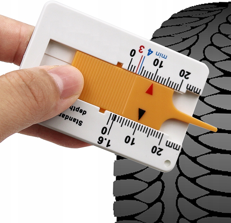 MIERNIK WSKAŹNIK GŁĘBOKOŚCI WYSOKOŚCI BIEŻNIKA OPON Kod producenta EB310