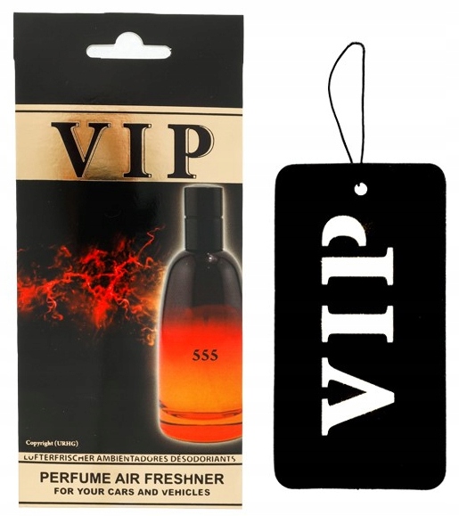 VIP ZAWIESZKA ZAPACHOWA DO SAMOCHODU ZAPACH 555