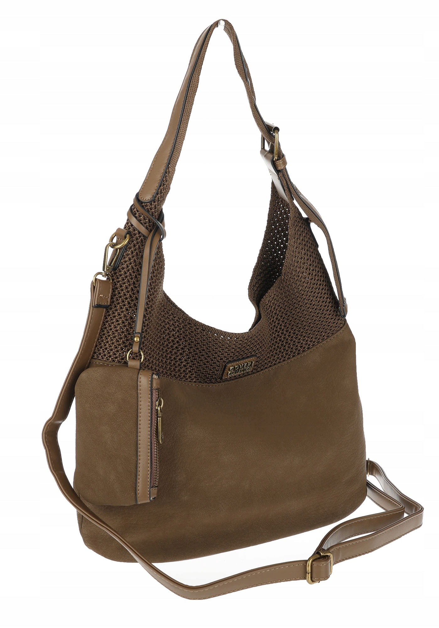 Dámská shopper kabelka prostorná, módní do práce, taška, taška CC803 Béžová