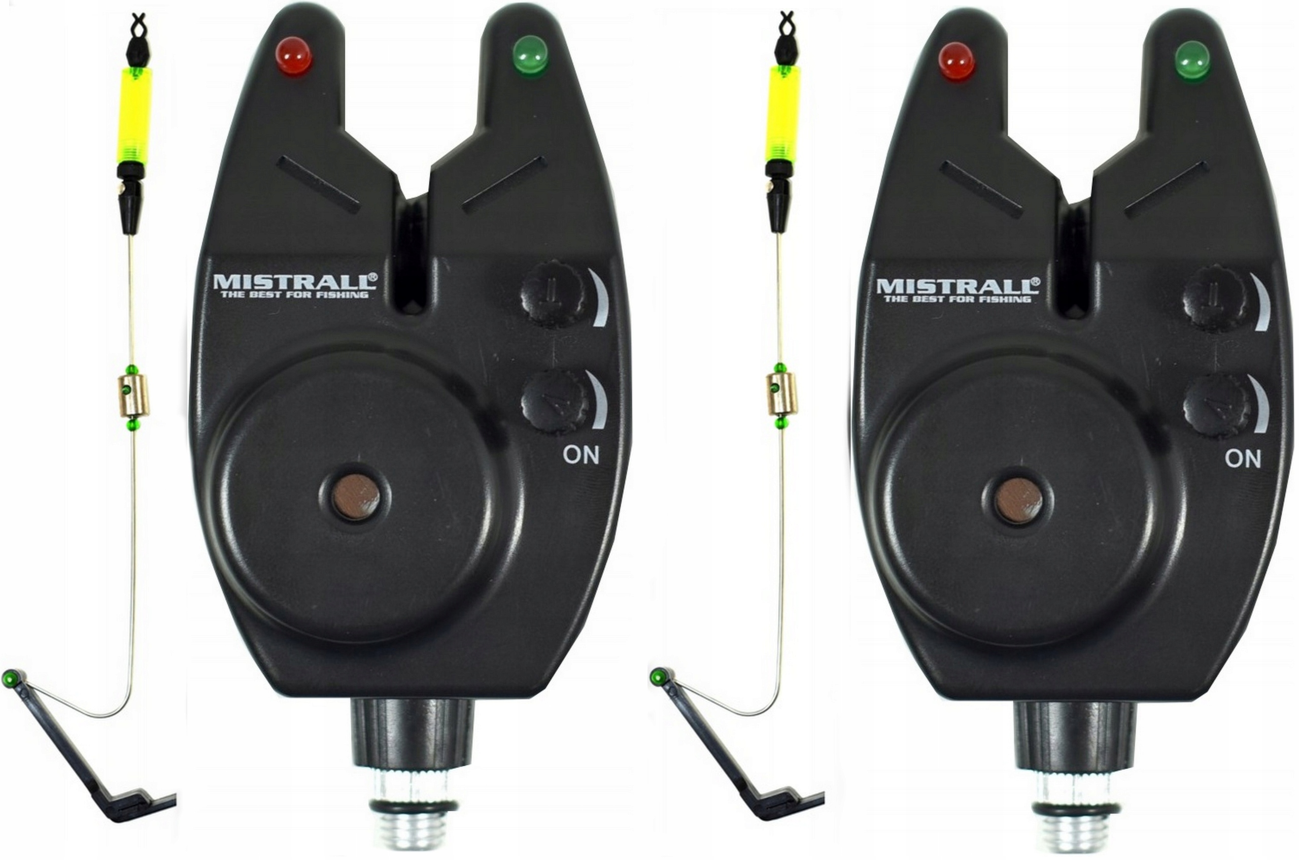 STOJAK MIKADO ROD POD WĘDKI 2x SYGNALIZATOR BRAŃ Marka inna