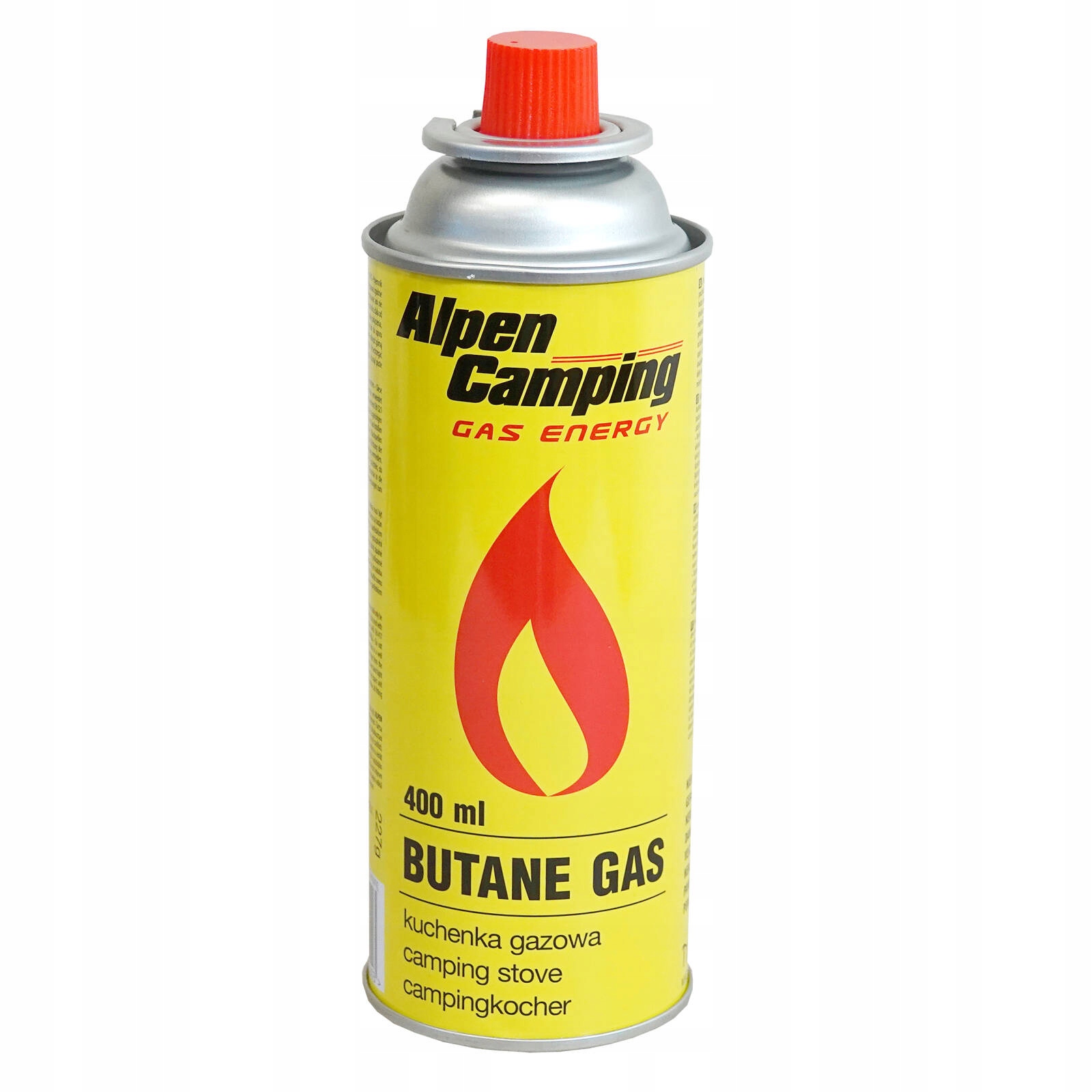 

Kartusz gazowy Alpen Camping 400 ml