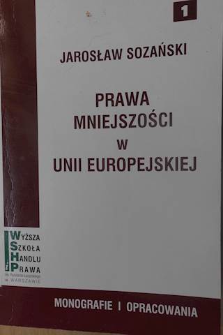 Prawa Mniejszości w Unii - Sozański