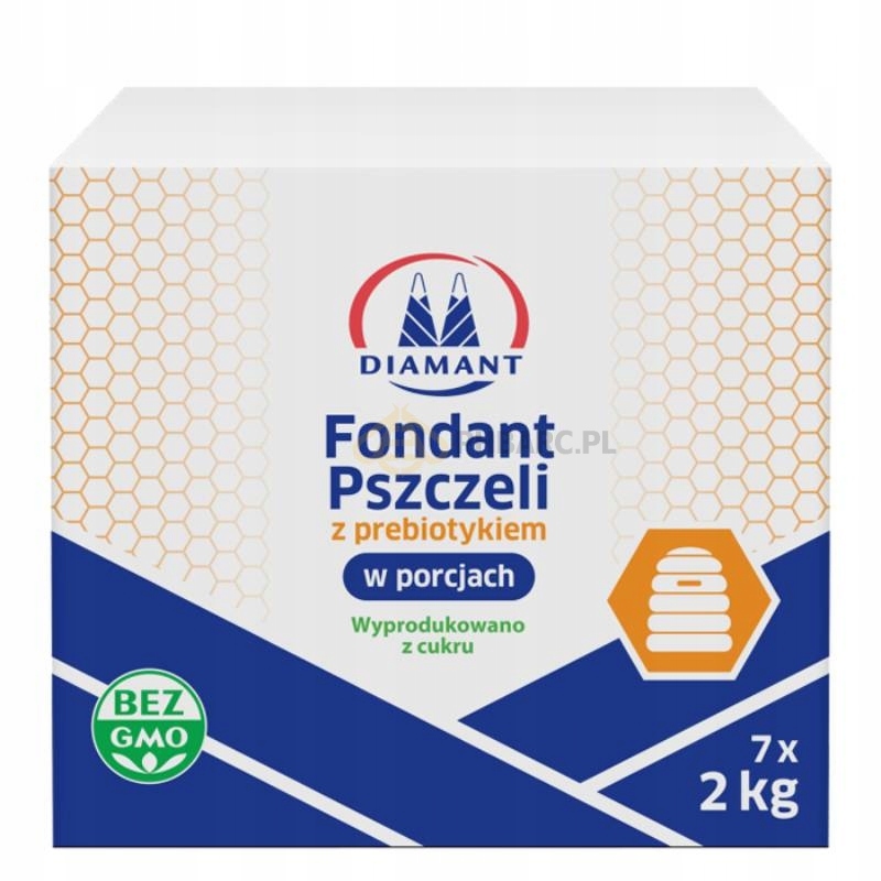 Těsto pro včely Diamant s prebiotikem 7 x 2 kg
