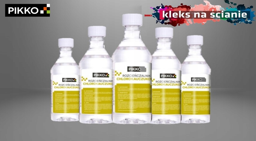 PIKKO ROZPUSZCZALNIK CHLOROKAUCZUKOWY DO FARB 0,5L !!! EAN (GTIN) 5903649012135