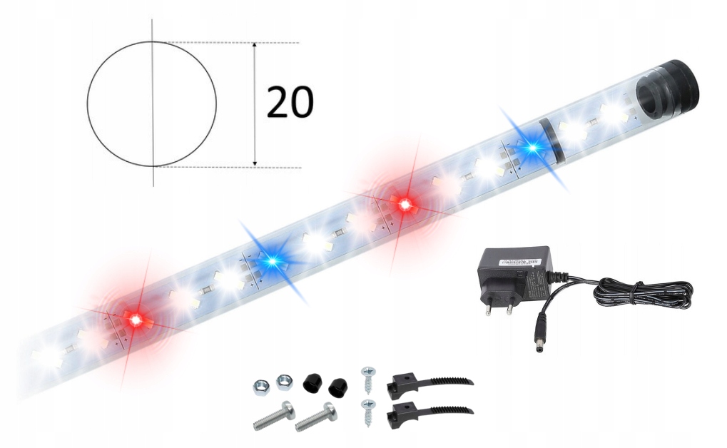 Levně Led zářivka Full Spectrum 130 cm akvárium fi20