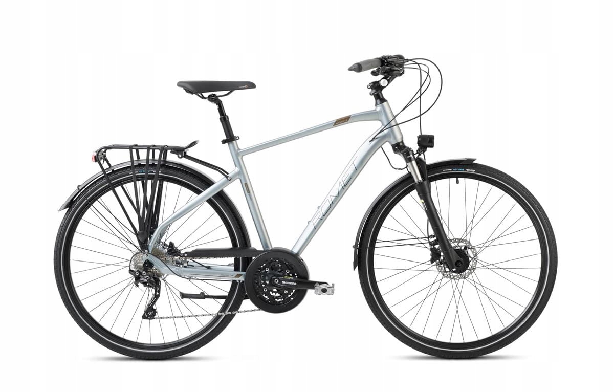 Rower trekkingowy Romet Wagant 9 rama 19 cali koło 28" szary
