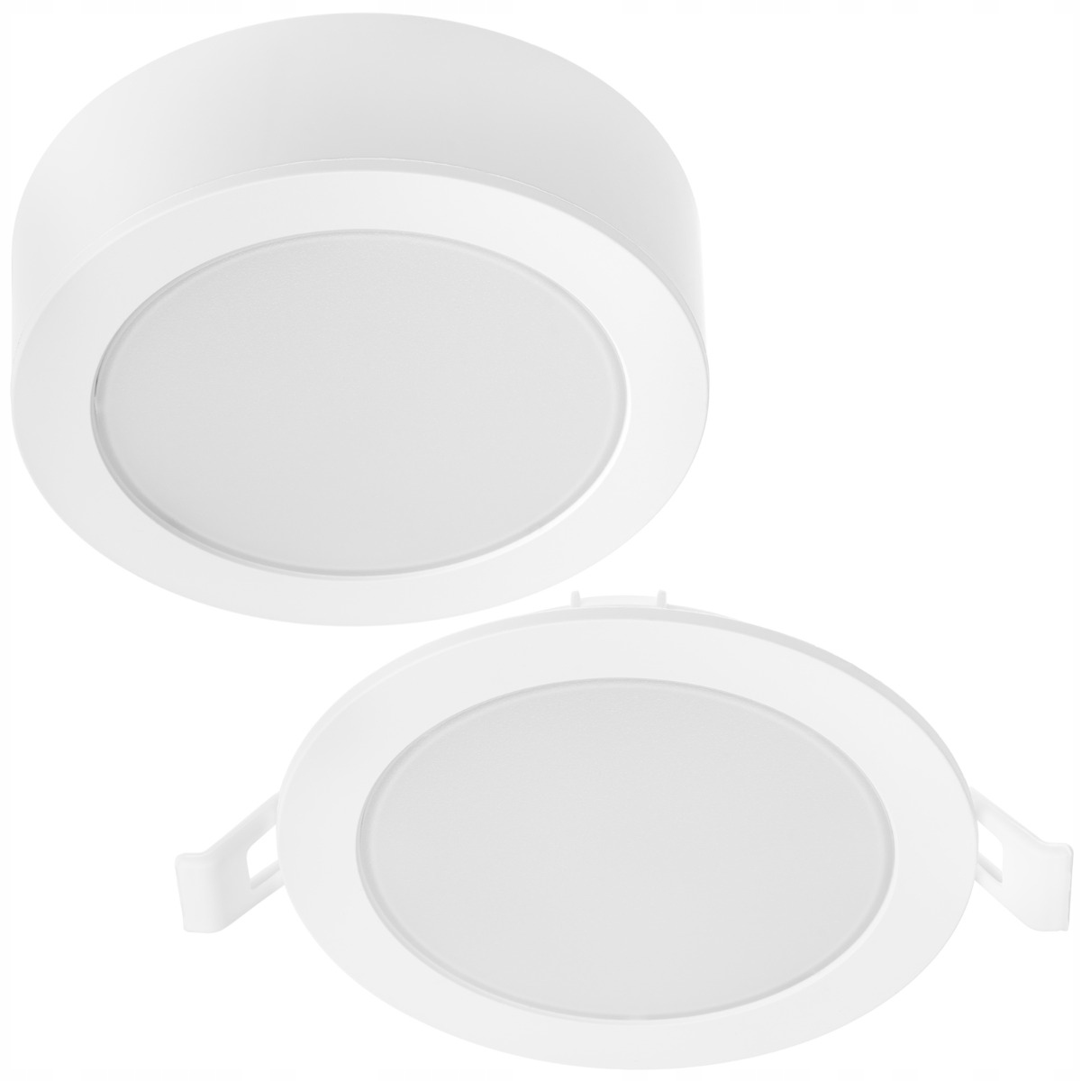 Panel LED NATYNKOWY Oprawa Plafon 6W 4000K 11,5cm