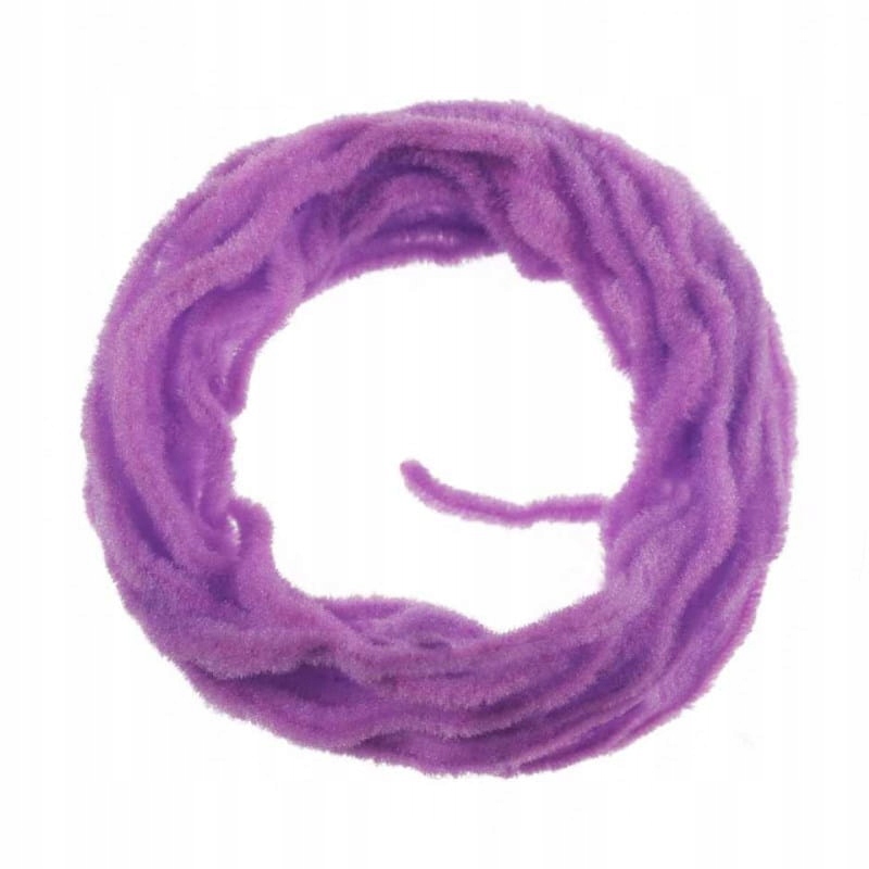 Materiał Muchowy Soldarini Wormstasy Chenille Purple 1,8mm