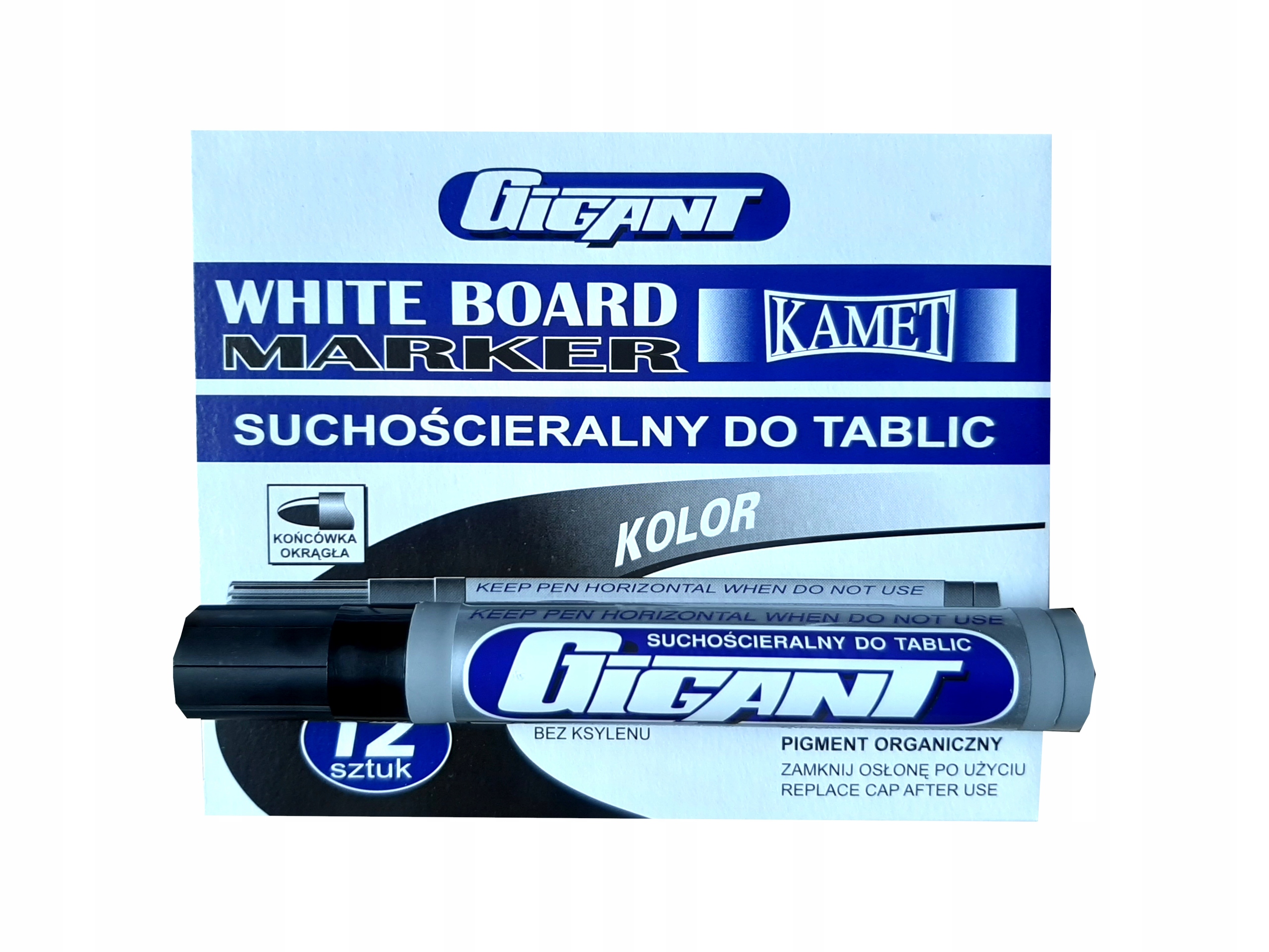 

Marker suchościeralny czarny do tablic Gigant