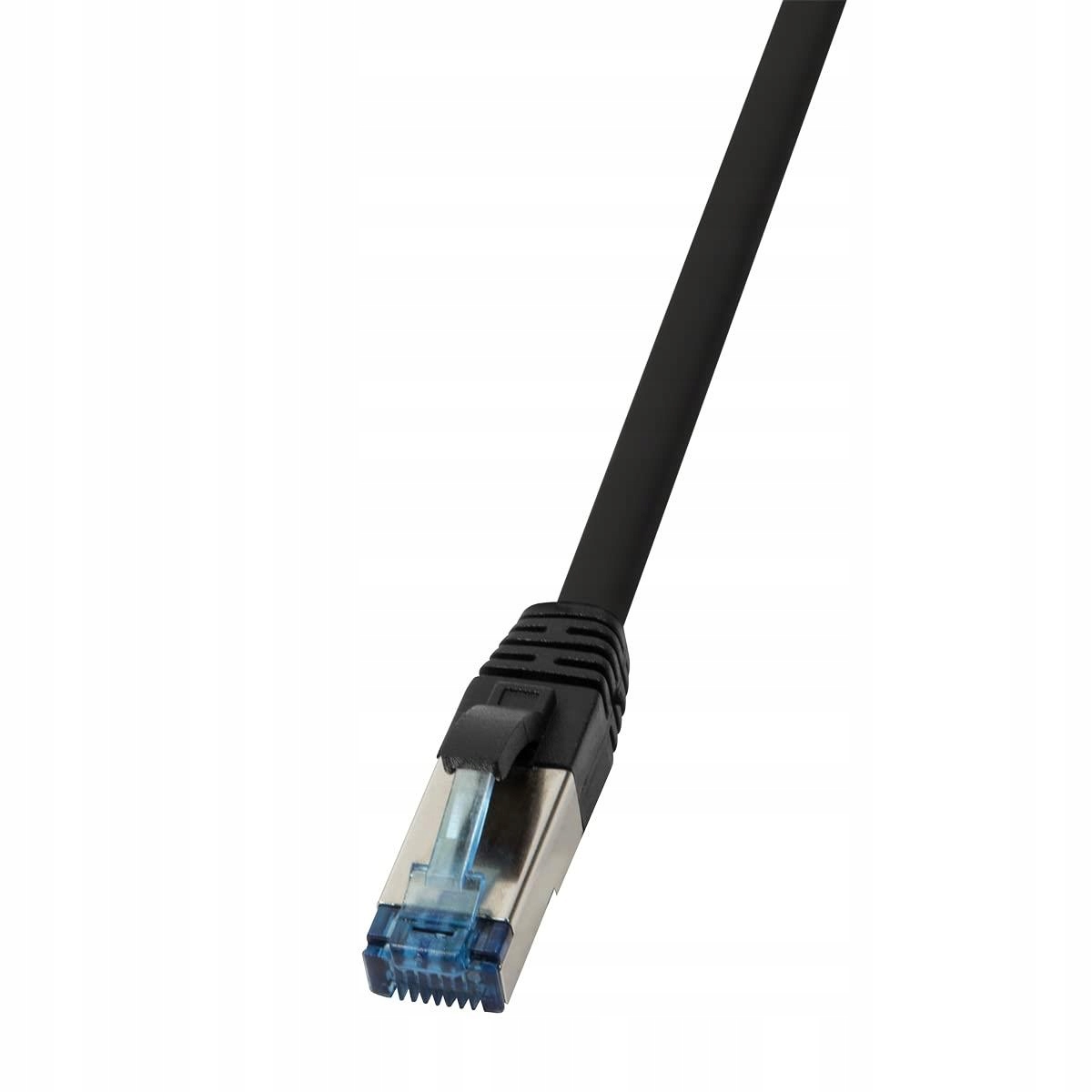 Patchcord LogiLink CQ6115S Cat.6A S/ftp Pur 20,0m czarny