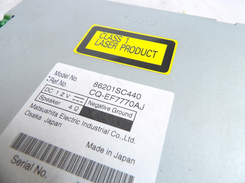 SUBARU FORESTER III RADIO 86201SC440