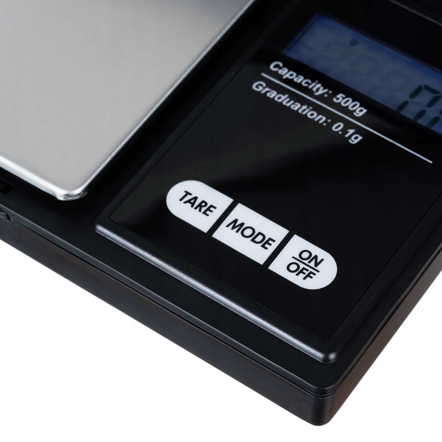 Waga Elektroniczna Precyzyjna Jubilerska 0,1g do 500g Kuchenna Podświetlana Funkcje automatyczne wyłączanie liczenie sztuk tarowanie