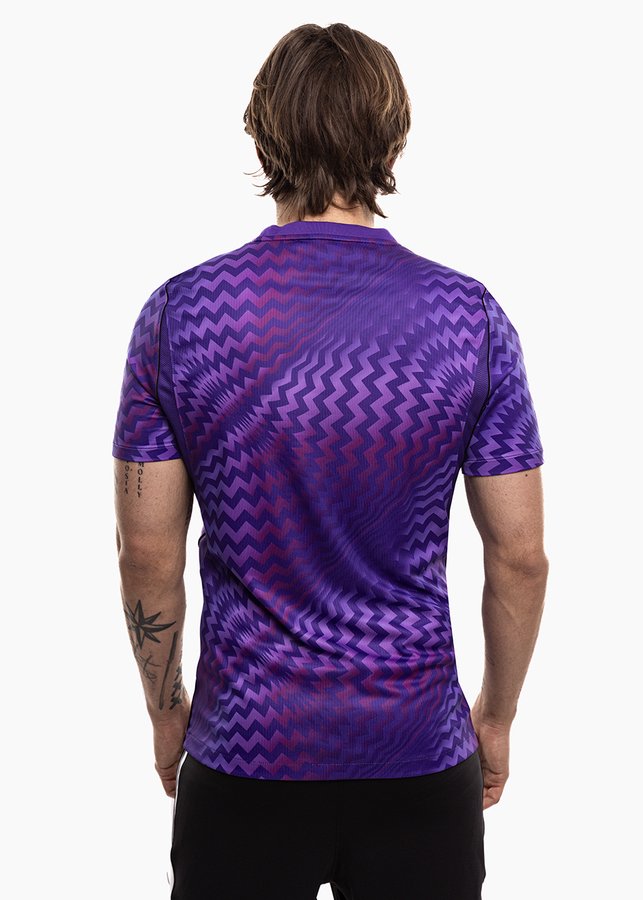 Tričko pánské brankářské Nike Dri-Fit VI HV8301 507 velikost M fialová