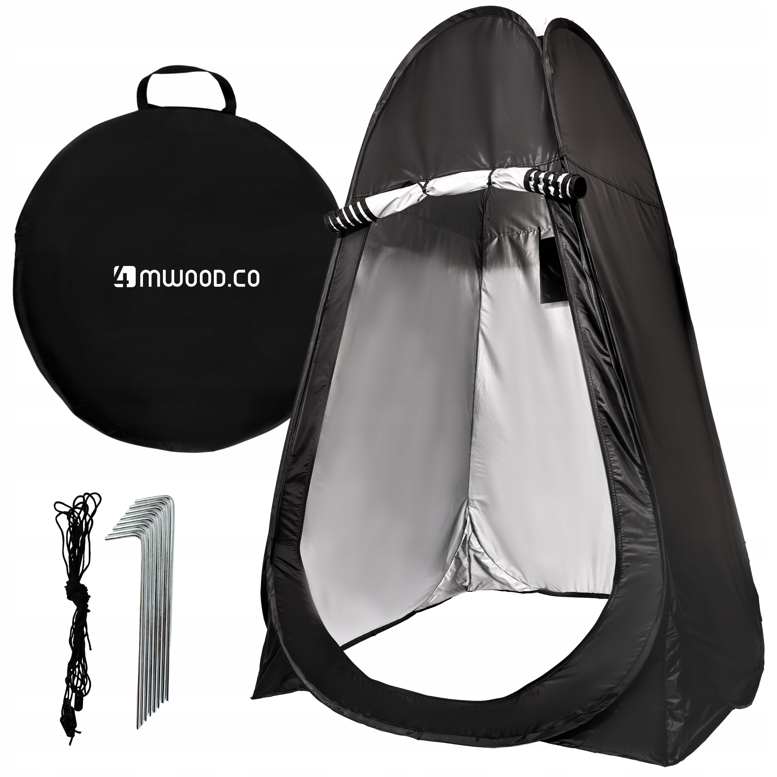 Przebieralnia Przenośna Namiot Plażowy Prysznic Toaleta Wc Kabina 190x120cm