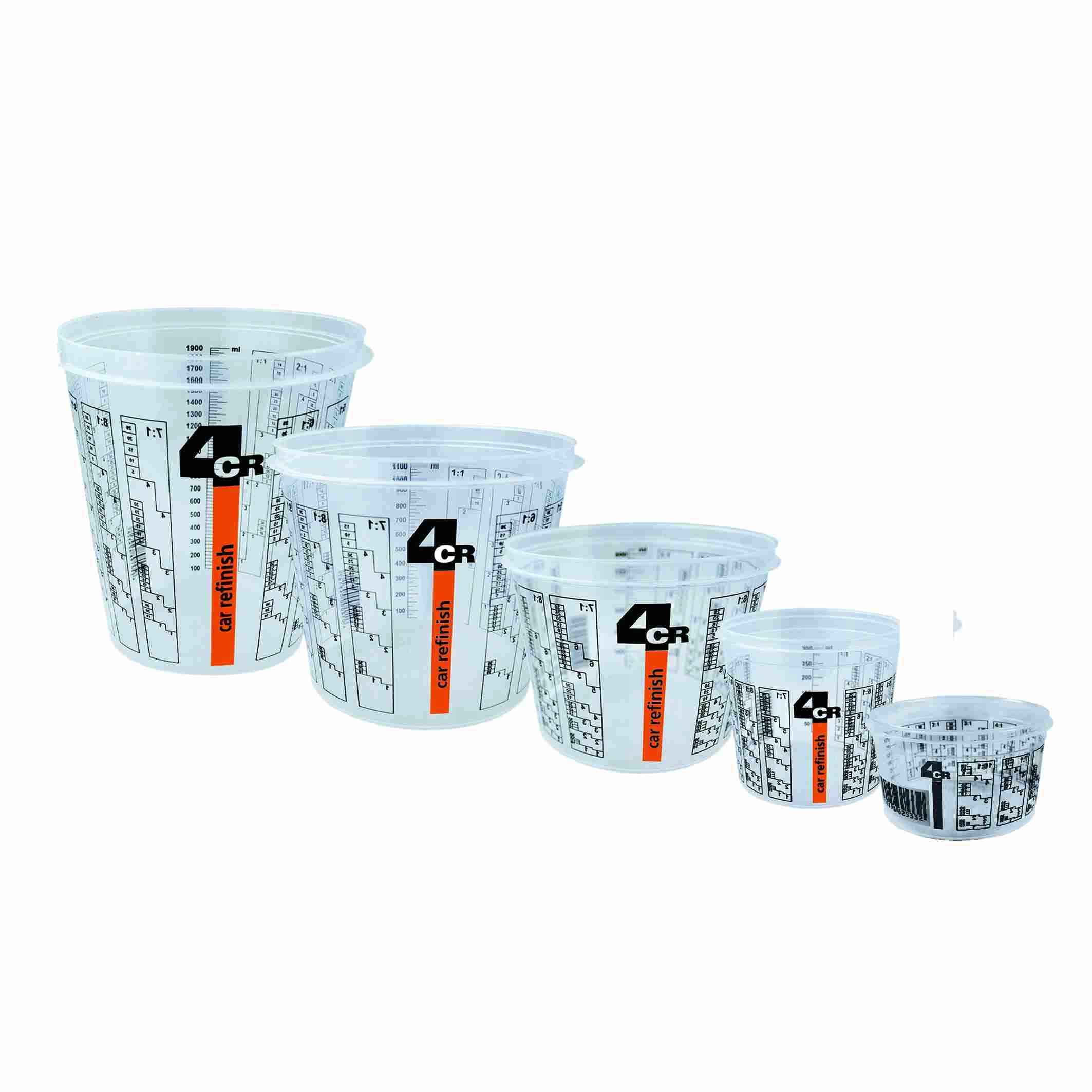 

4CR 7700 Kubki do mieszania lakieru 385 ml