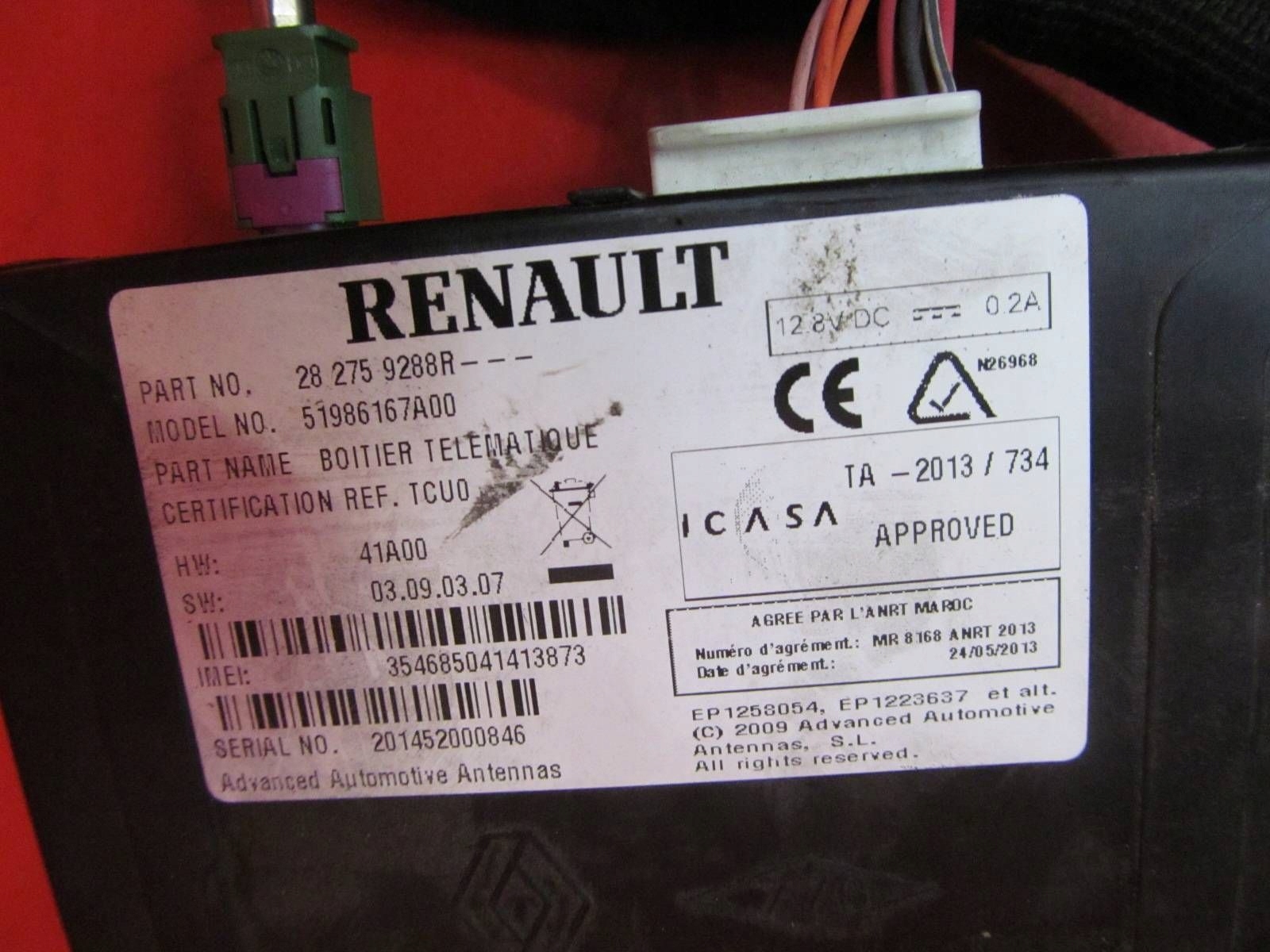 RENAULT KANGOO 2 II 3 III navigation display module GPS bundle running board
