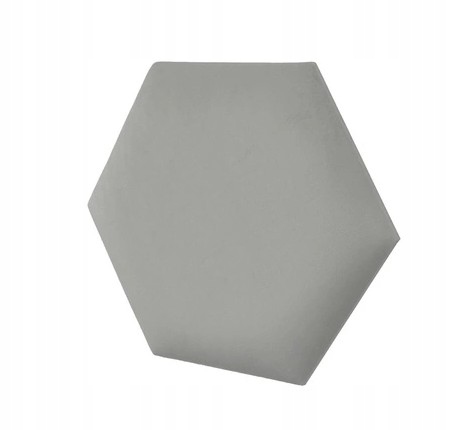 PANELE TAPICEROWANE ścienne PLASTER MIODU Heksagon hexagon welurowe 30x26