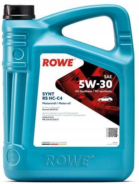 ROWE OLEJ HIGHTEC SYNT RS HC-C4 5W30 5L