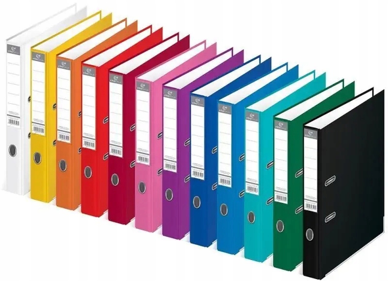 Dziewczęcy SEGREGATOR BIUROWY Fuksja RÓŻOWY Format A4 50 Kartek INTERDRUK Marka inna