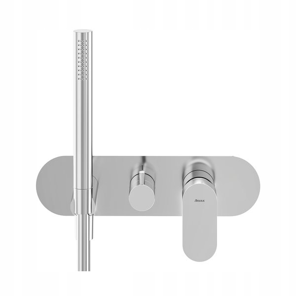 Ravak Eleganta podomietková batéria El 065.00CR.O2.RB07D.+S chróm X070220