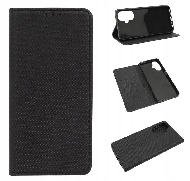 

Etui Magnet Case do Realme C55 Pokrowiec czarny