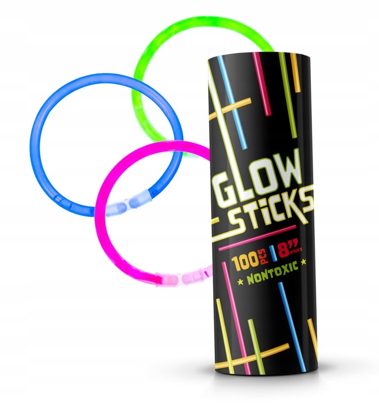 

Bransoletki Świecące Fluorescencyjne 10 szt