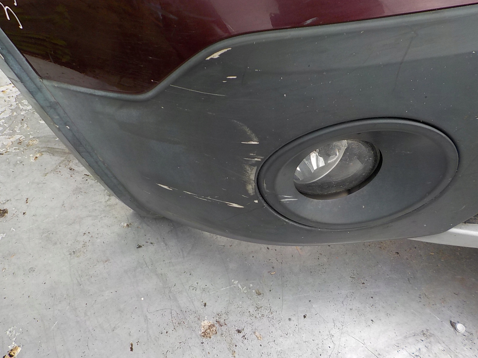 334 SKODA FABIA II SCOUT bumper front front