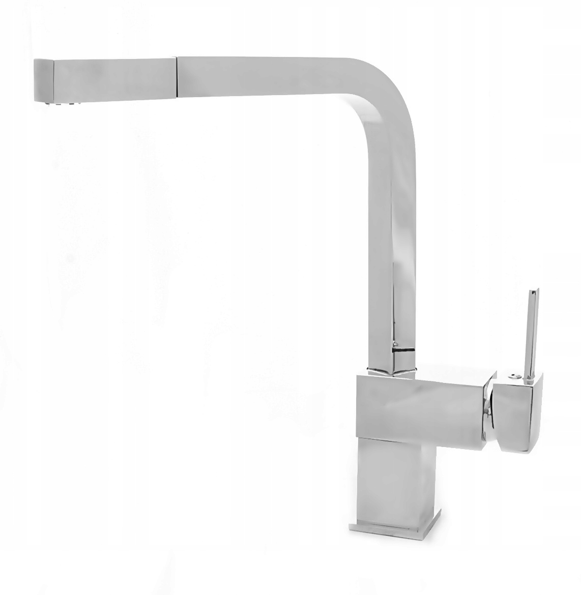 NOOK CHROM BATERIA KUCHENNA Z WYCIĄGANĄ WYLEWKĄ Typ montażu stojąca