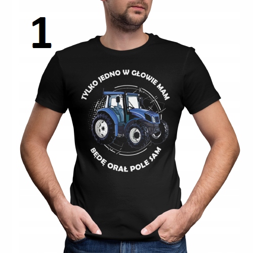 KOSZULKA MĘSKA T-SHIRT CIĄGNIK TRAKTOR RÓŻNE WZORY Płeć mężczyzna