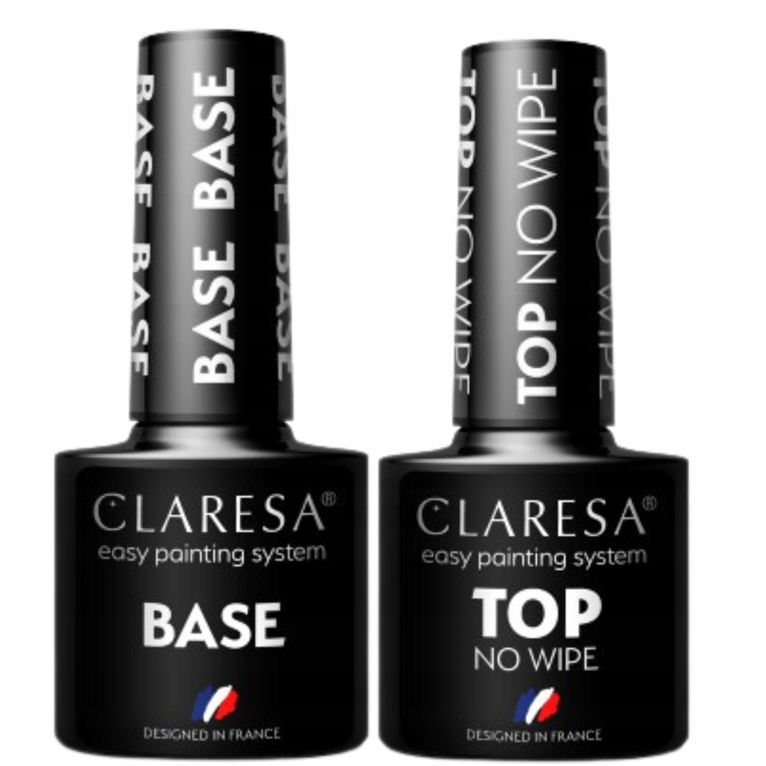 

Claresa Zestaw Baza Baza & Top No Wipe 5G