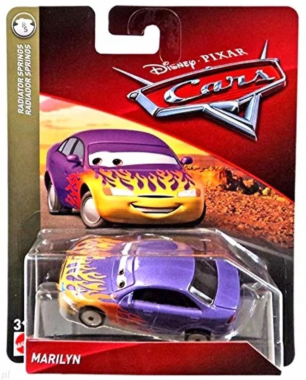 

Marilyn Malinka Auta Disney Pixar Mattel 1:55 Cars